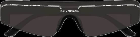 Lunettes de soleil Balenciaga Eyewear Extreme BB0003S Masque demi-cerclé vue 4