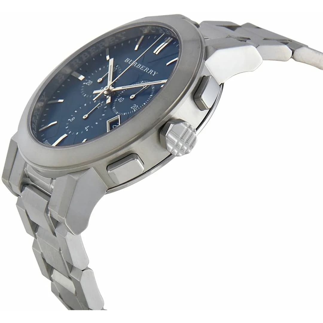 Burberry BU9363 vue de côté, bracelet acier