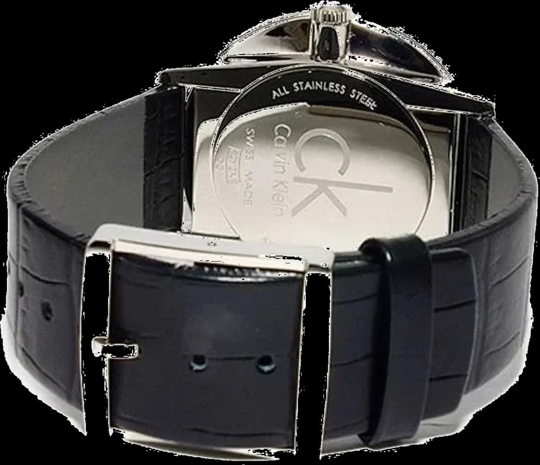 Calvin Klein K2Y2X1CU Men's Watch with Black Leather Strap vue 4