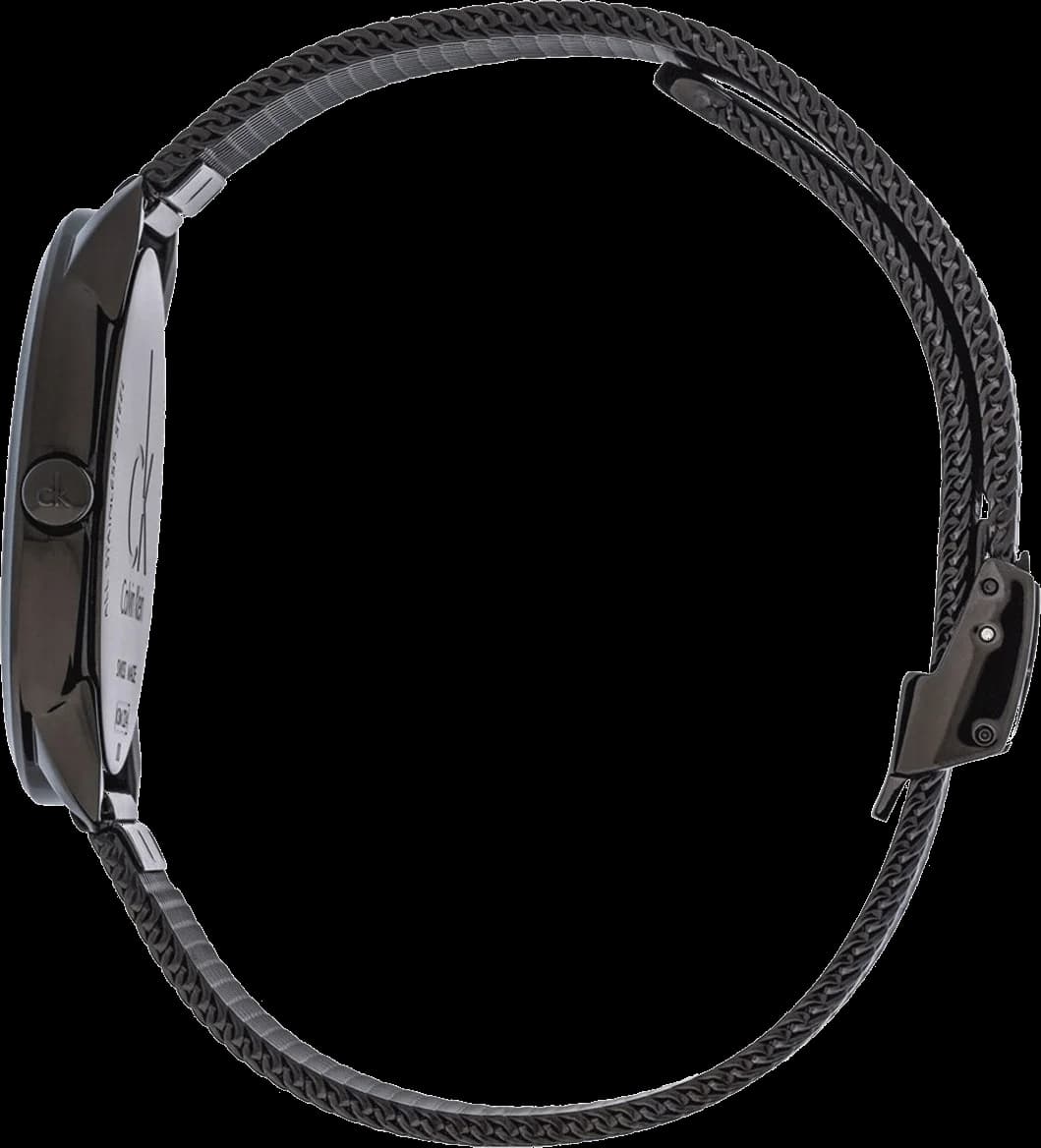 Calvin Klein K3M214X1 côté fond de boîtier noir