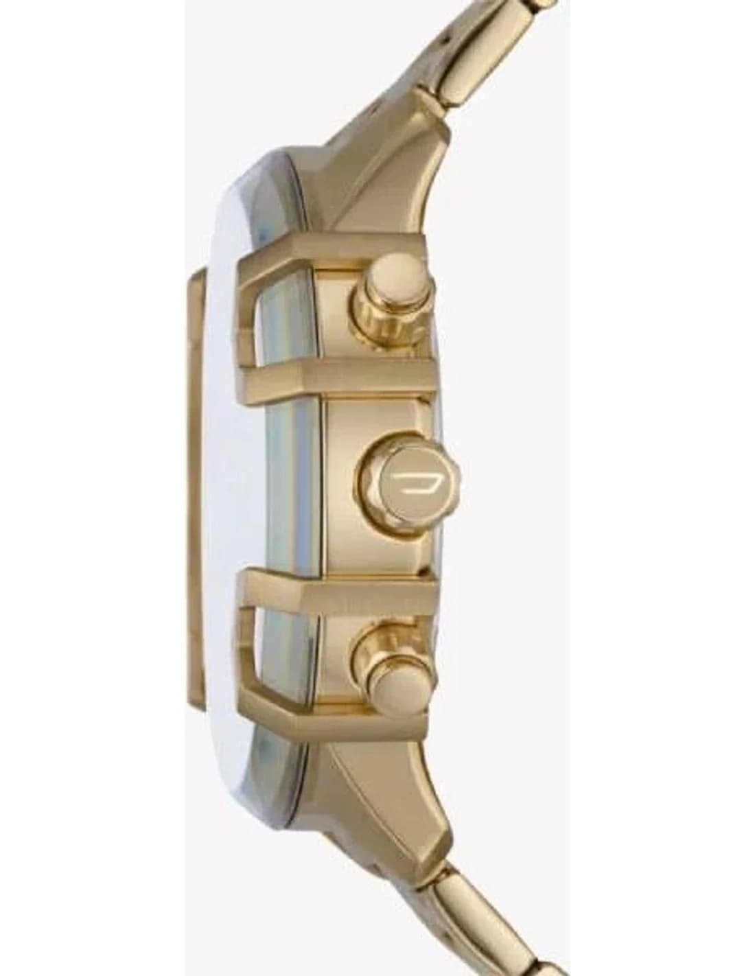 Diesel DZ4595 vue de côté, bracelet acier