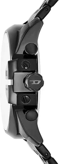 Diesel DZ4617 vue de côté, bracelet acier