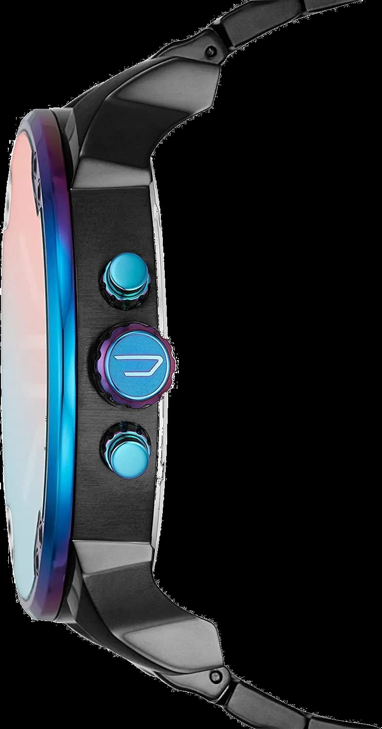 Montre Diesel DZ7436 homme détail cadran noir