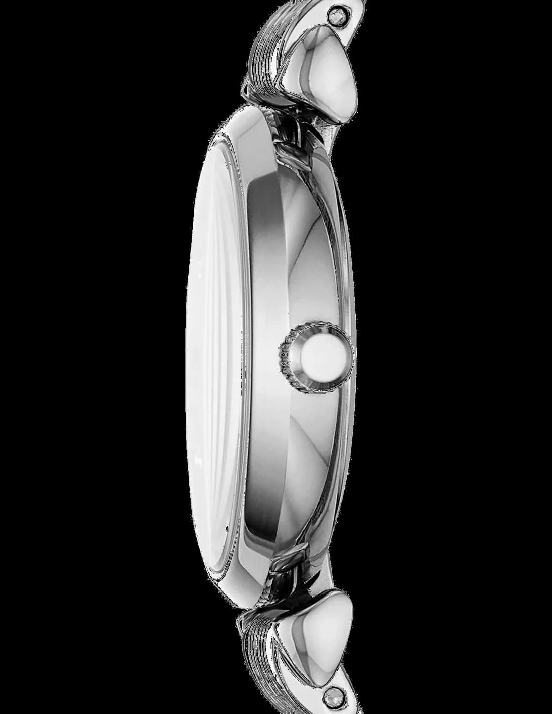 Gros plan sur le cadran nacre de la Emporio Armani AR11204