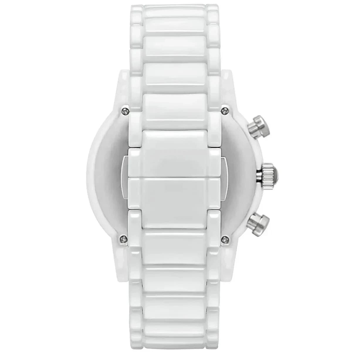 Montre Emporio Armani AR1499 unisexe détail cadran blanc
