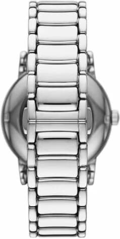 Emporio Armani AR60036 côté fond de boîtier argent