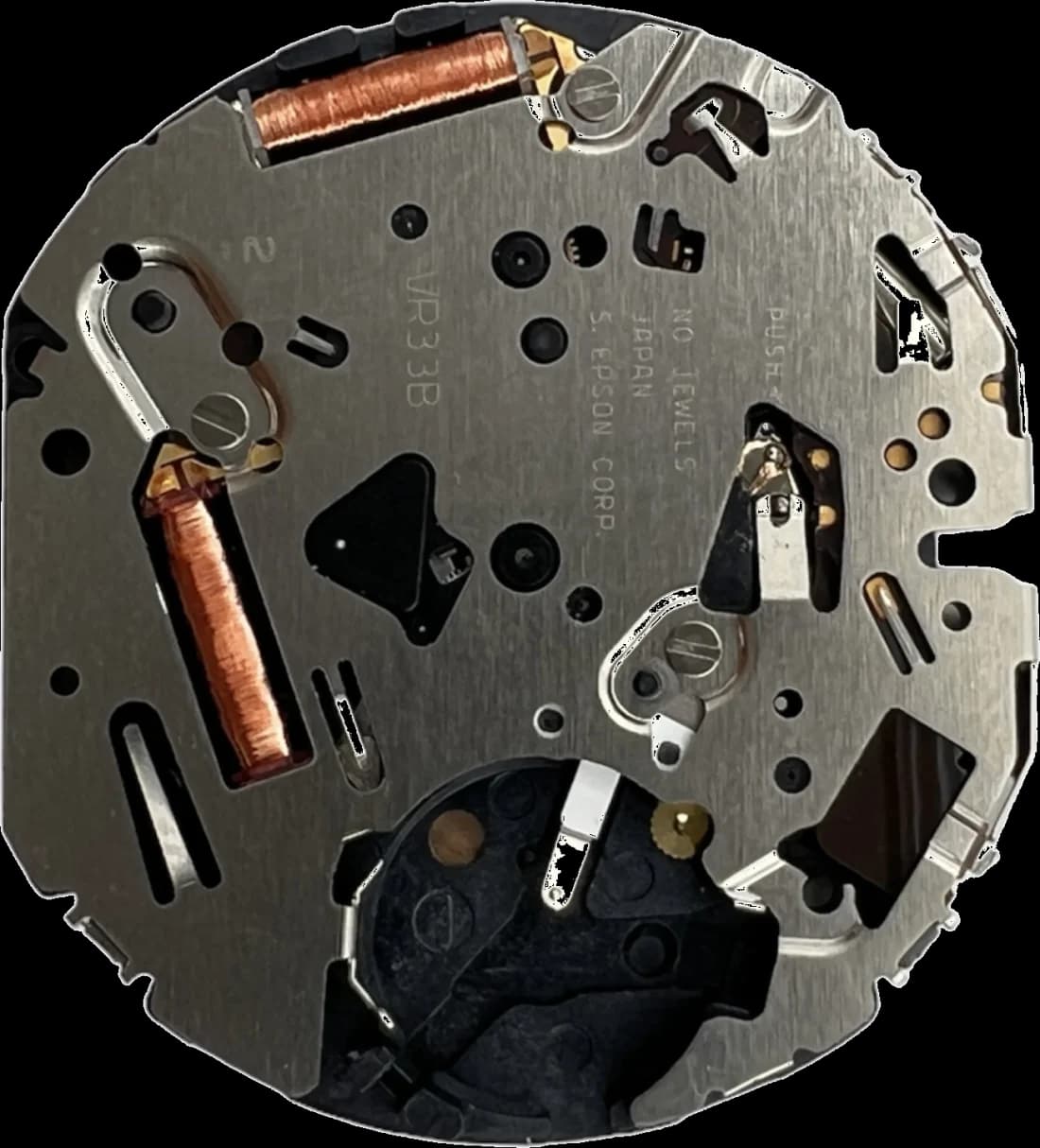 Hattori Epson VR33 VR33B Quartz Chronograph Movement vue 3