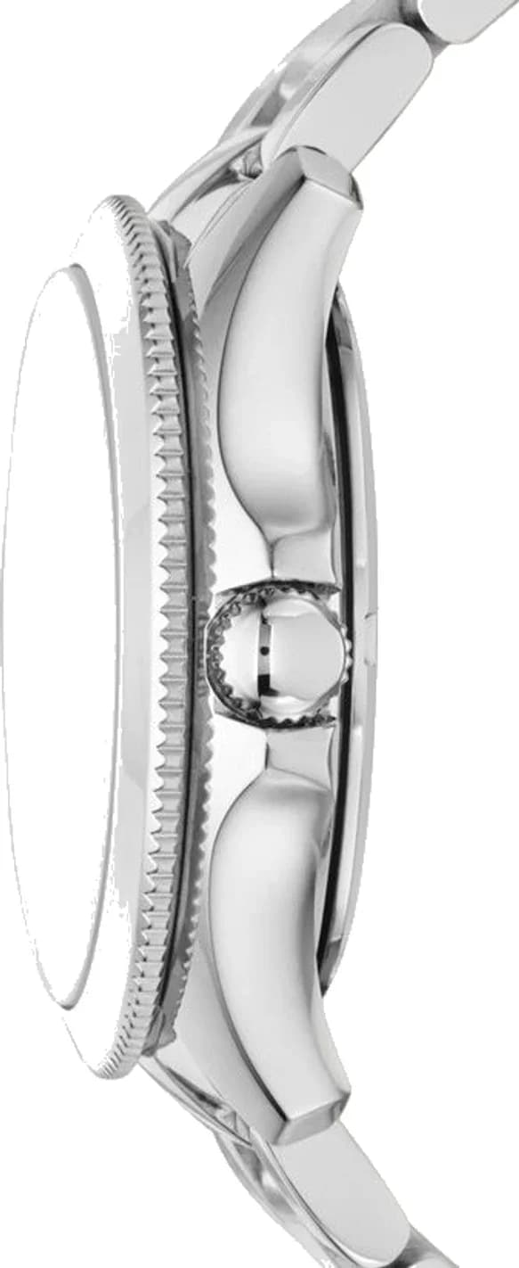 Montre Fossil AM4509 femme détail cadran blanc