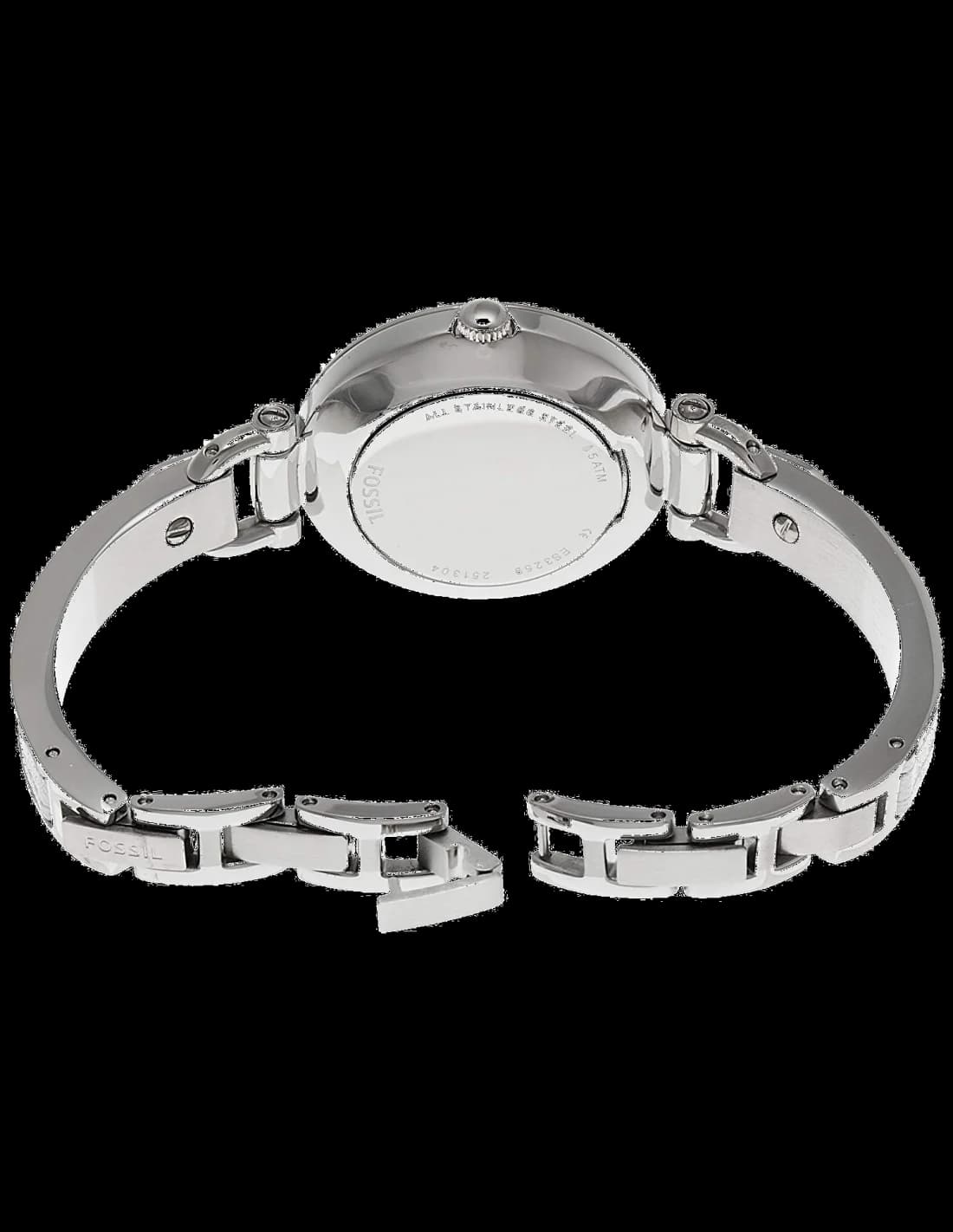 Montre Fossil ES3259 Cadran Blanc et Argent vue 3