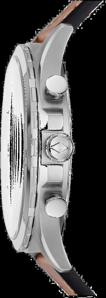 Montre Fossil FS5607 Forrester avec Bracelet en Cuir Marron vue 4