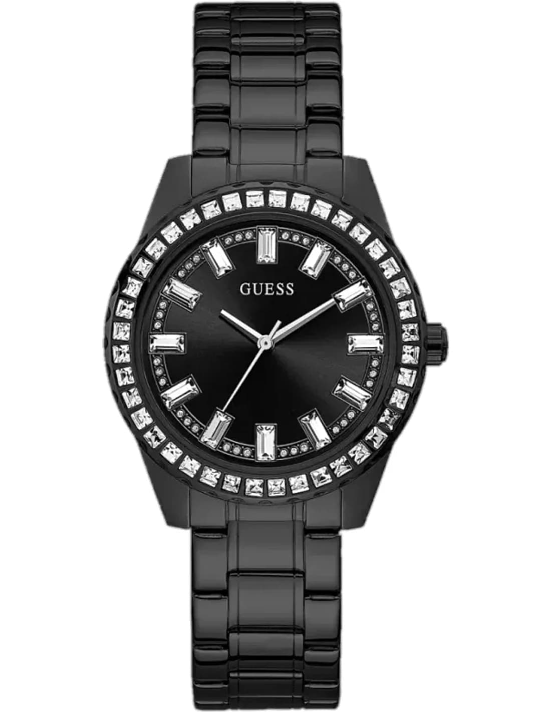 Guess GW0111L4 vue de côté, bracelet acier