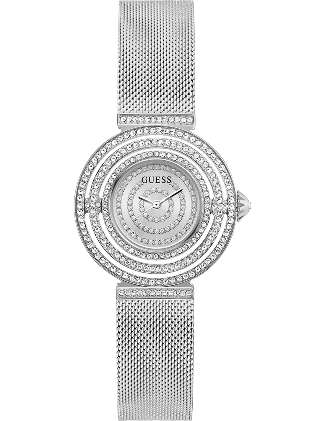 Guess GW0550L1 vue de côté, bracelet acier