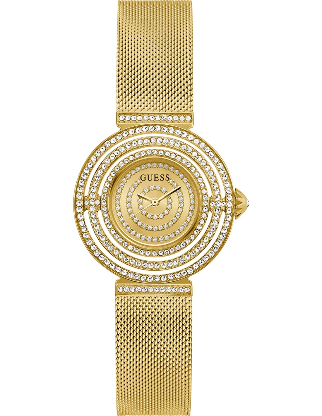 Guess GW0550L2 vue de côté, bracelet acier