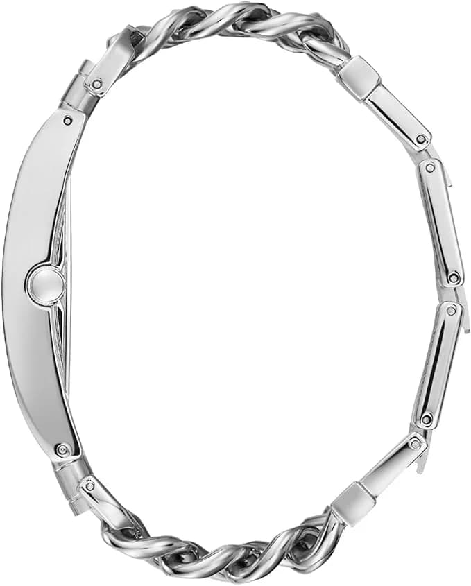 Guess W1274L1 vue de côté, bracelet acier