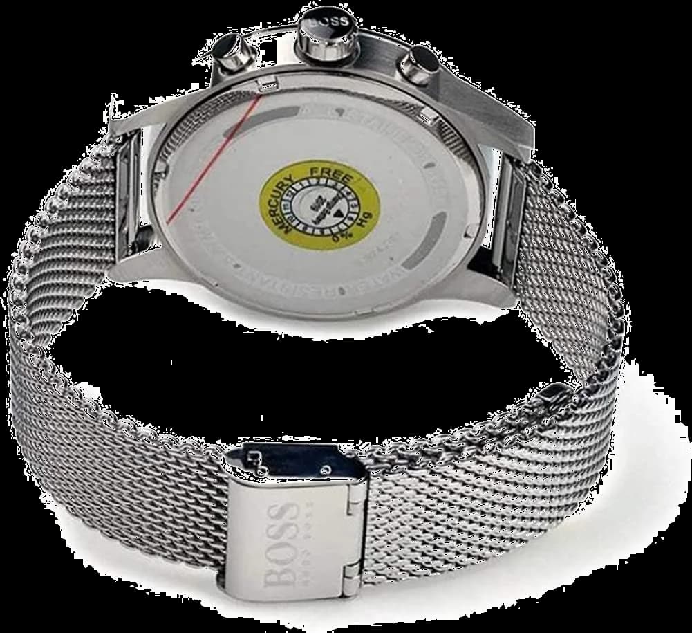 Hugo Boss 1513440 côté fond de boîtier gris