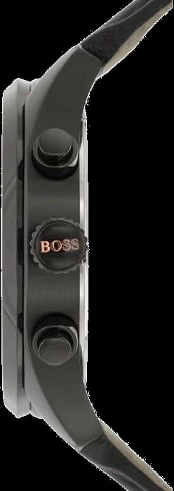 Hugo Boss 1513550 côté fond de boîtier noir