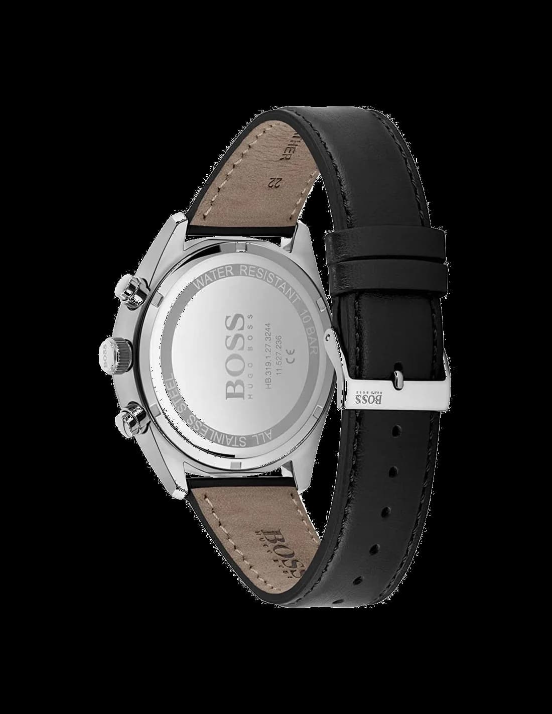 Hugo Boss 1513816 côté fond de boîtier argent