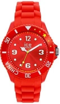 Ice Watch WO.CN.B.S.12 montre unisexe, cadran orange vif sur bracelet silicone