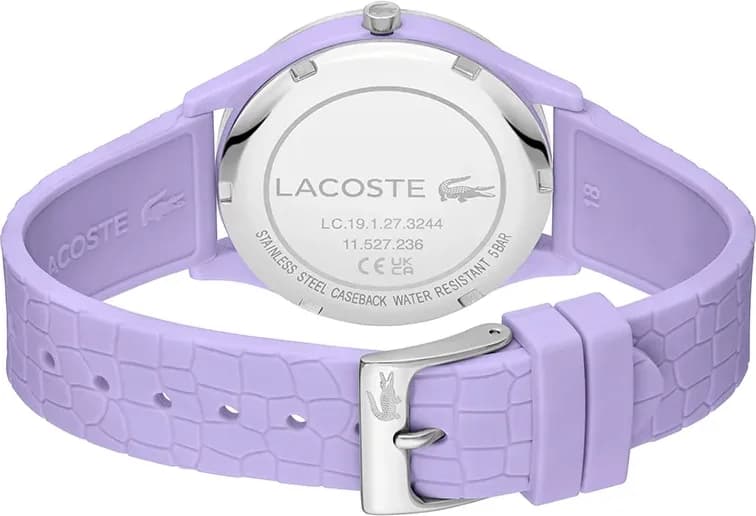 Lacoste 2001284 côté fond de boîtier bicolore