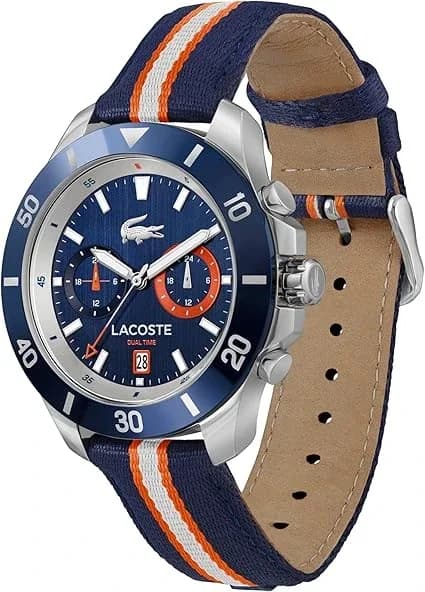 Lacoste 2011339 vue de côté, bracelet nylon