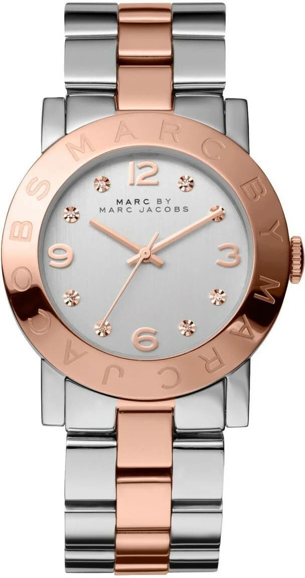 Marc Jacobs MBM3194 vue de côté, bracelet acier