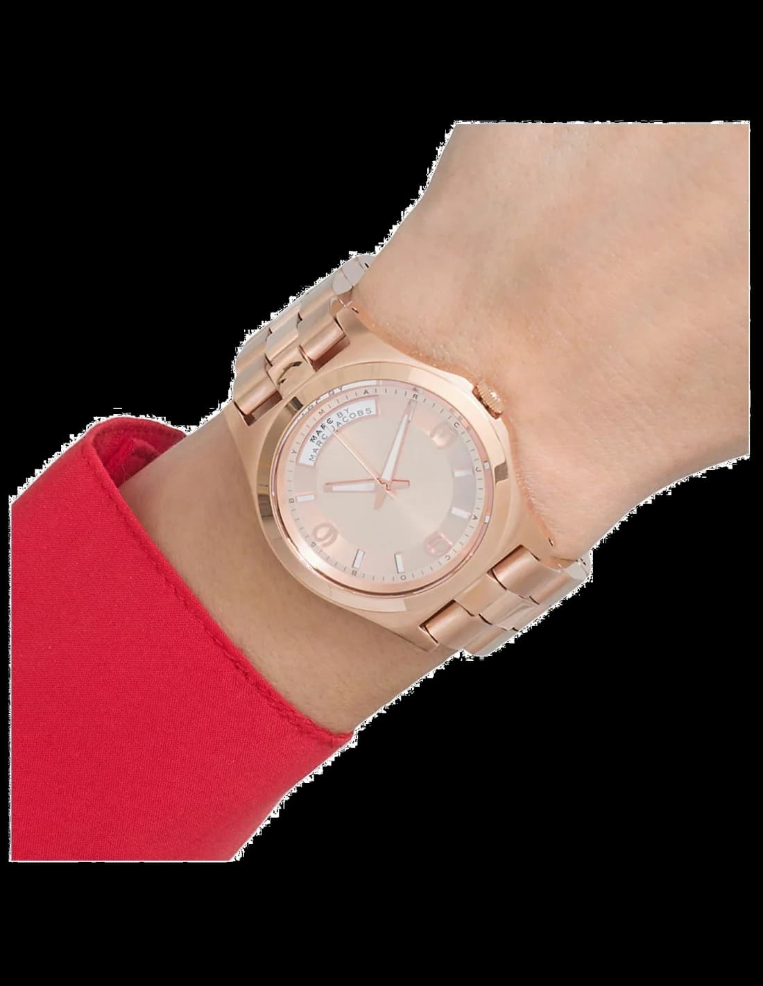 Montre Marc Jacobs MBM3232 Baby Dave Or Rose vue 3
