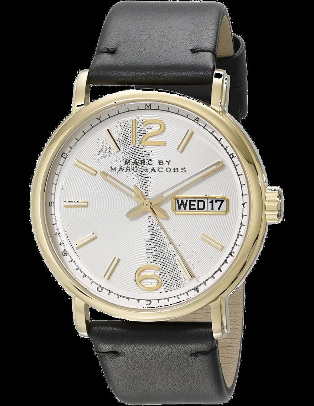 Marc Jacobs MBM5081 vue de côté, bracelet cuir