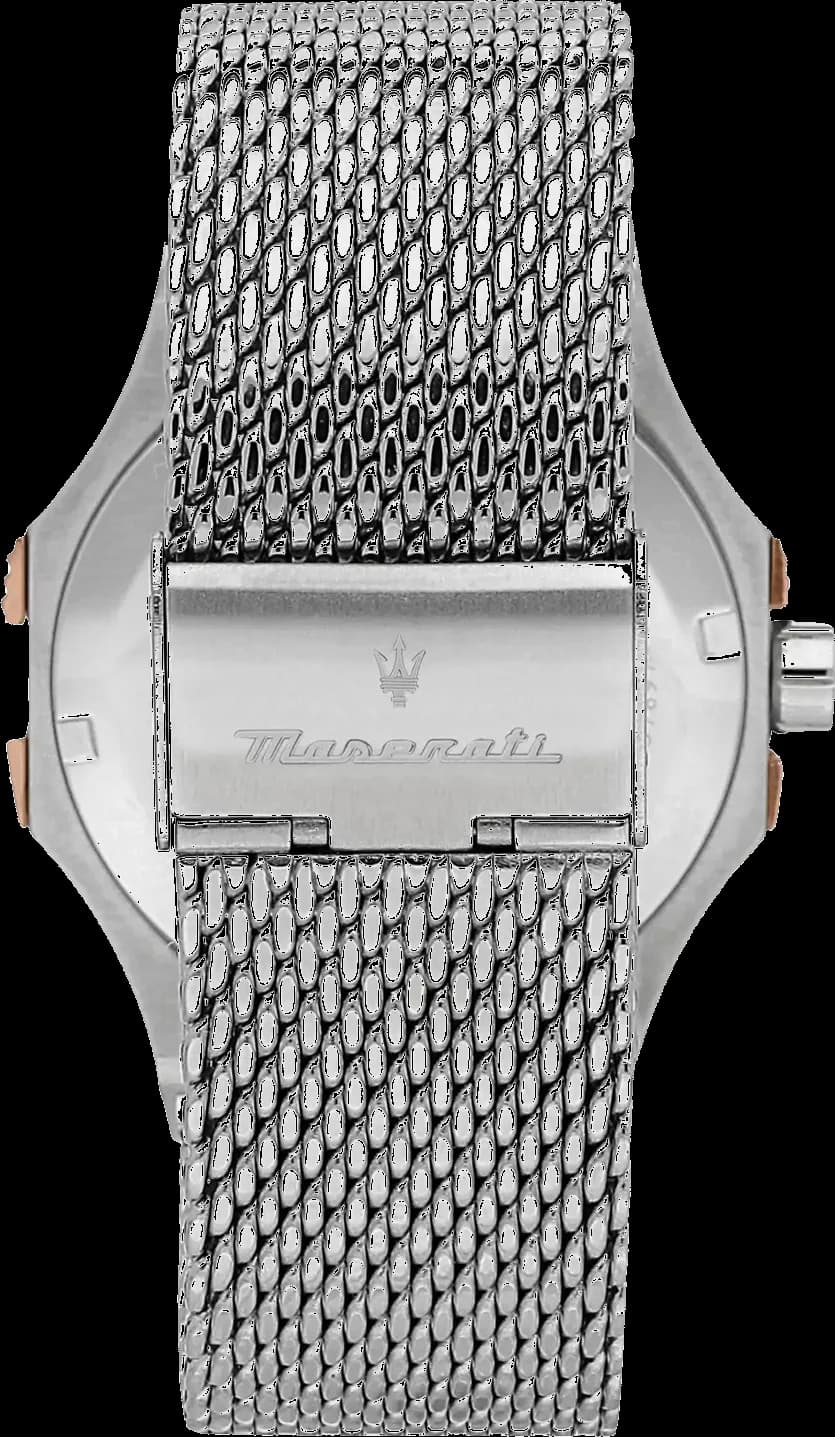 Maserati R8853108007 Grey Steel and Milanese Mesh Watch vue 4