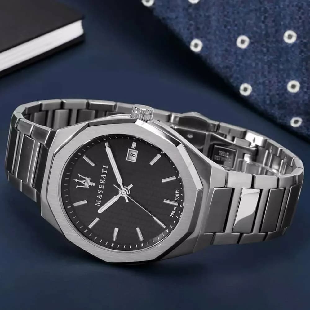 Maserati Stile R8853142003 Stainless Steel Men's Watch vue 6