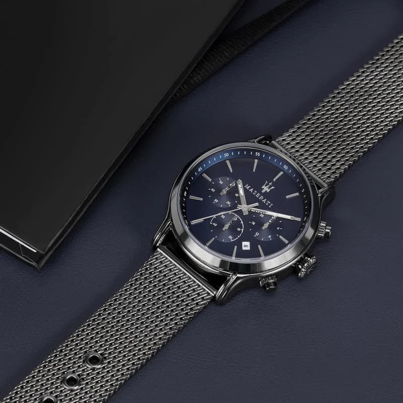 Maillons et fermoir du bracelet acier, Maserati R8873618008