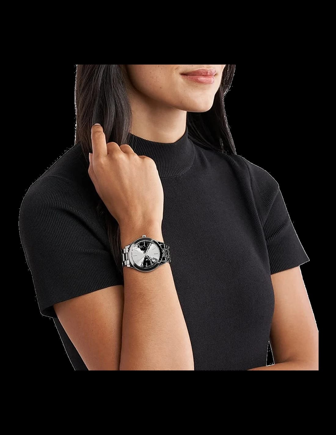 Montre Michael Kors MK3178 en Acier Argenté 42 mm vue 7