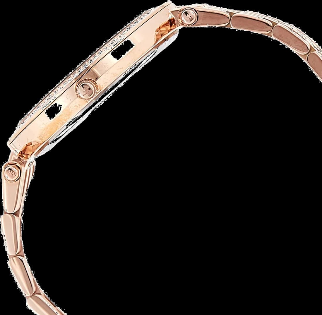 Michael Kors MK3400 côté fond de boîtier or rose