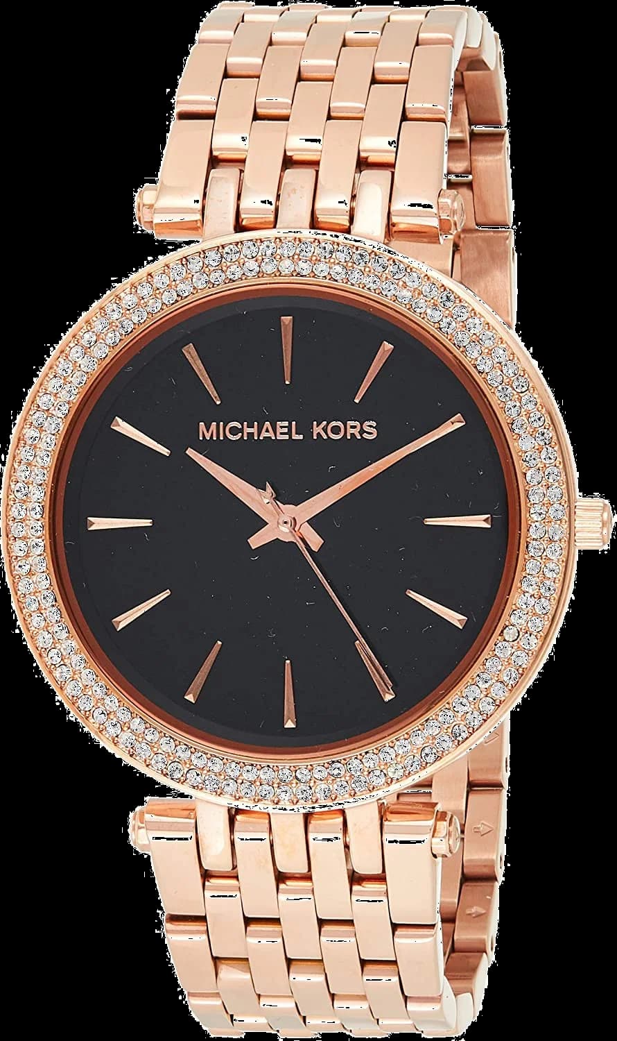 Michael Kors MK3402 vue de côté, bracelet acier