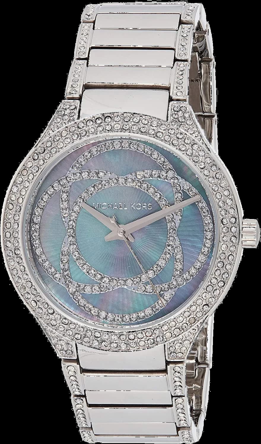 Michael Kors MK3480 vue de côté, bracelet acier