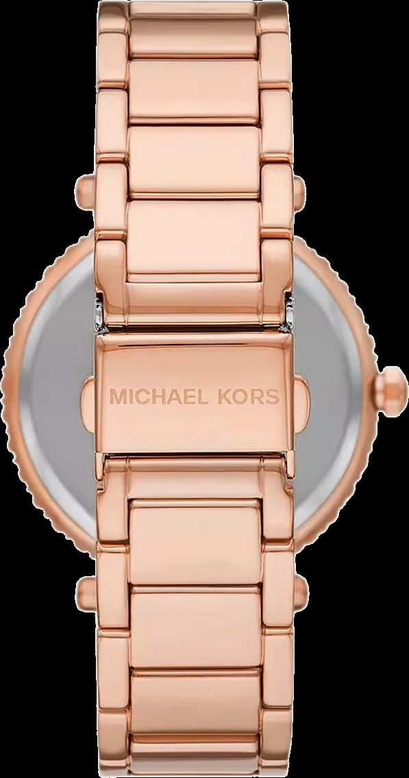 Michael Kors MK4695 côté fond de boîtier or rose