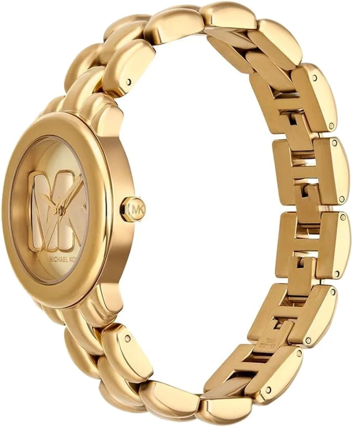 Michael Kors MK4923 vue de côté, bracelet acier