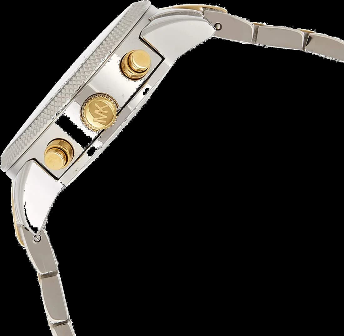 Michael Kors MK5057 côté fond de boîtier argent