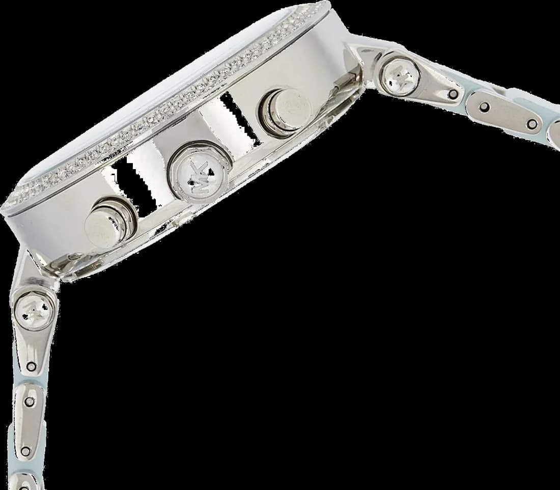 Michael Kors MK6138 côté fond de boîtier argent