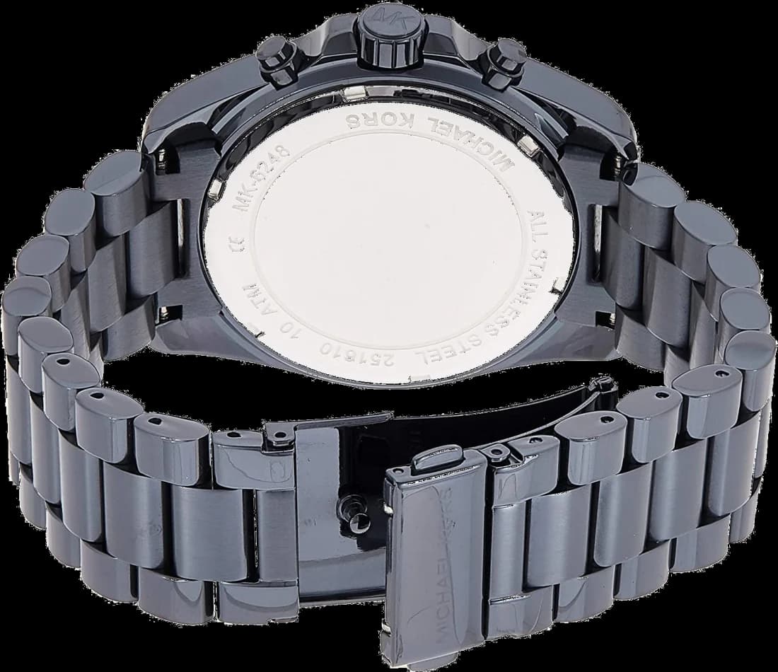 Michael Kors MK6248 Blue Stainless Steel Watch vue 5