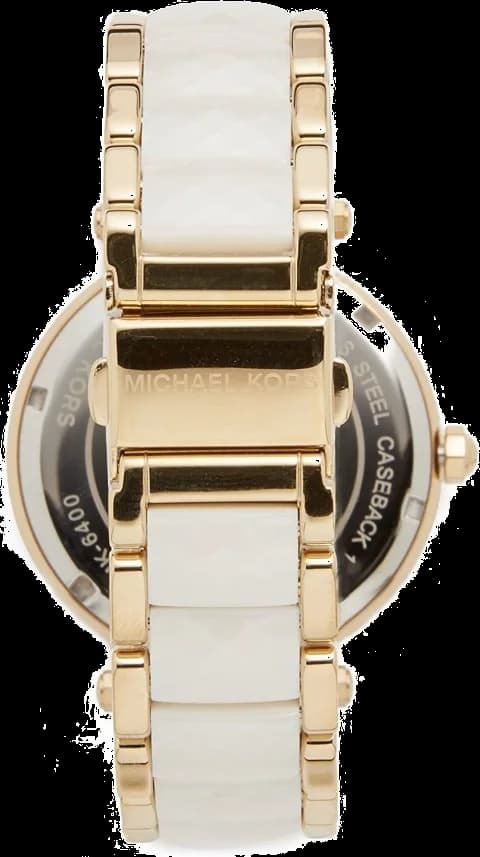 Montre Michael Kors MK6400 femme détail cadran nacre