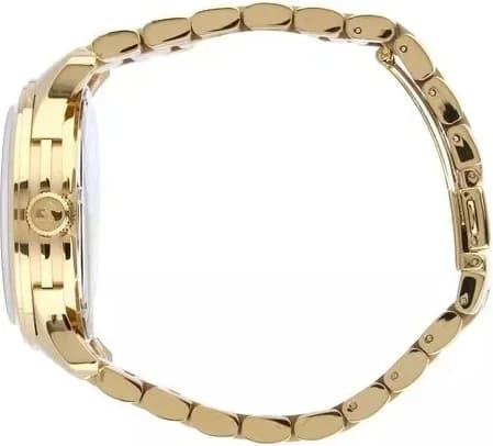 Montre Michael Kors MK7049 Runway en Acier Doré et Cadran Bleu vue 4