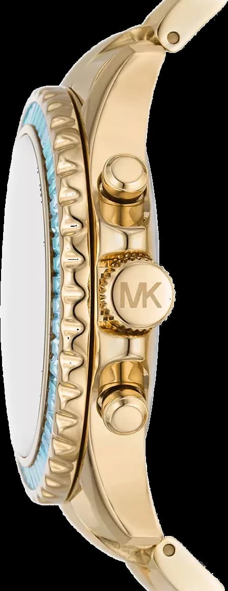 Michael Kors MK7210 côté fond de boîtier or