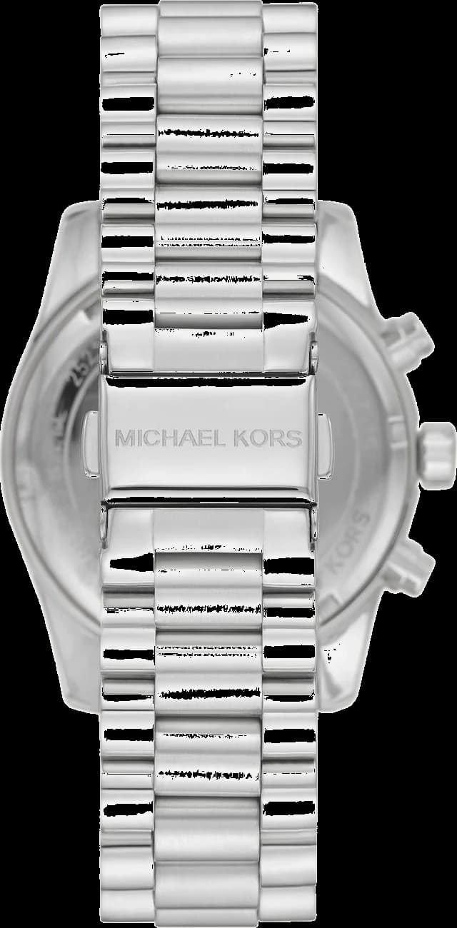 Michael Kors MK7215 côté fond de boîtier argent