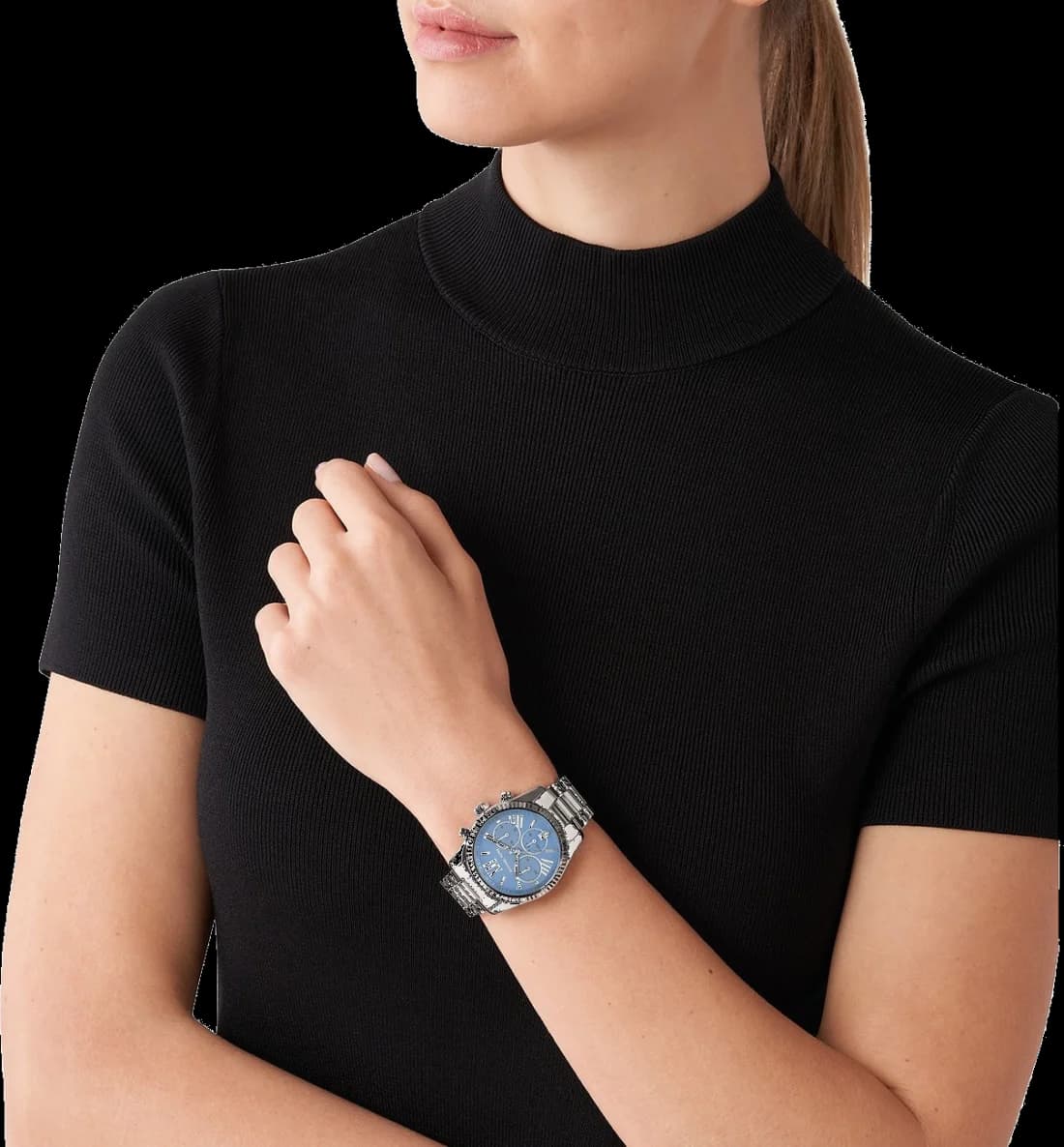Michael Kors Lexington MK7215 Stainless Steel Bracelet Watch vue 5