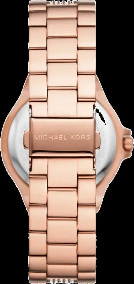 Michael Kors MK7362 côté fond de boîtier or rose