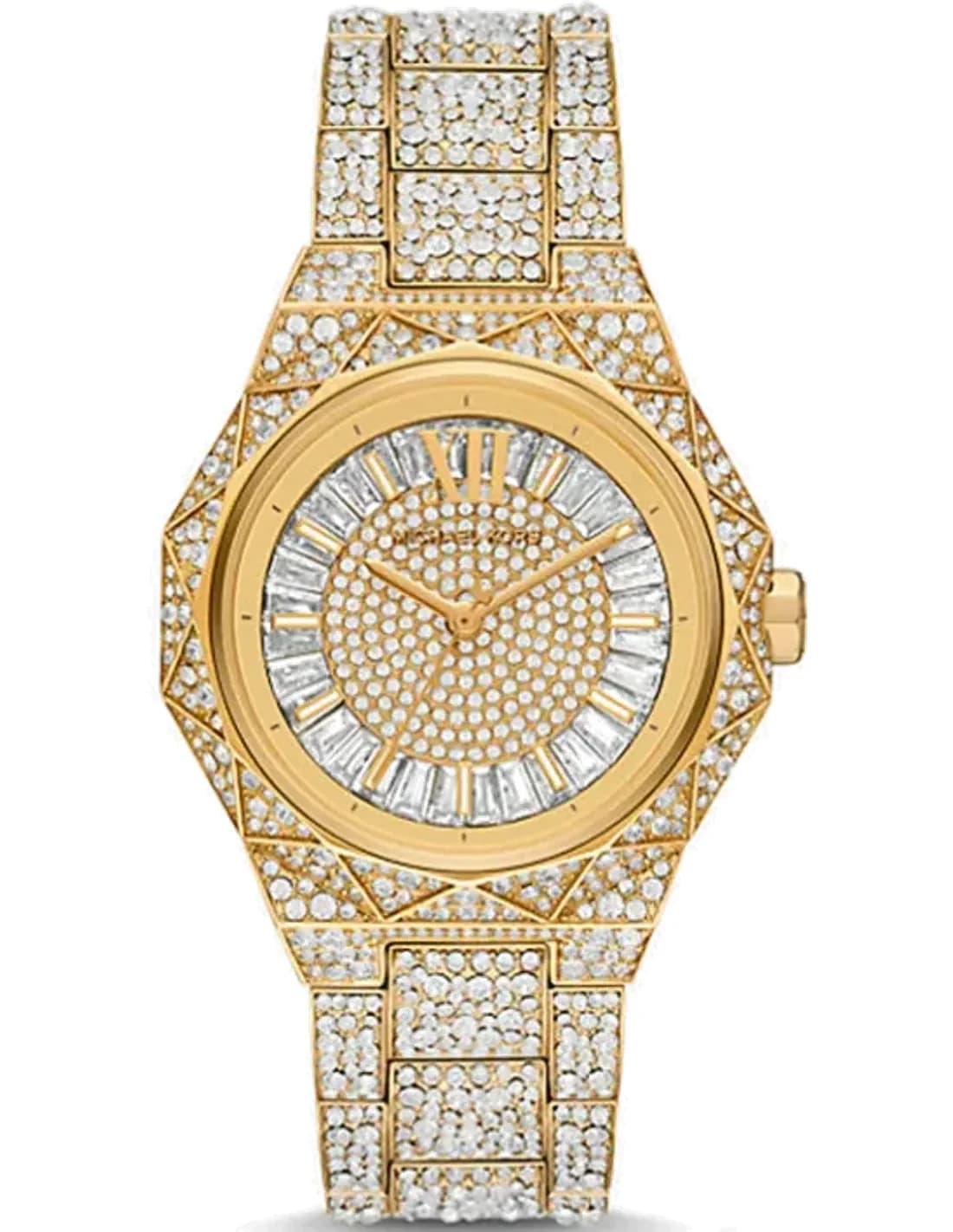 Michael Kors MK7398 vue de côté, bracelet acier