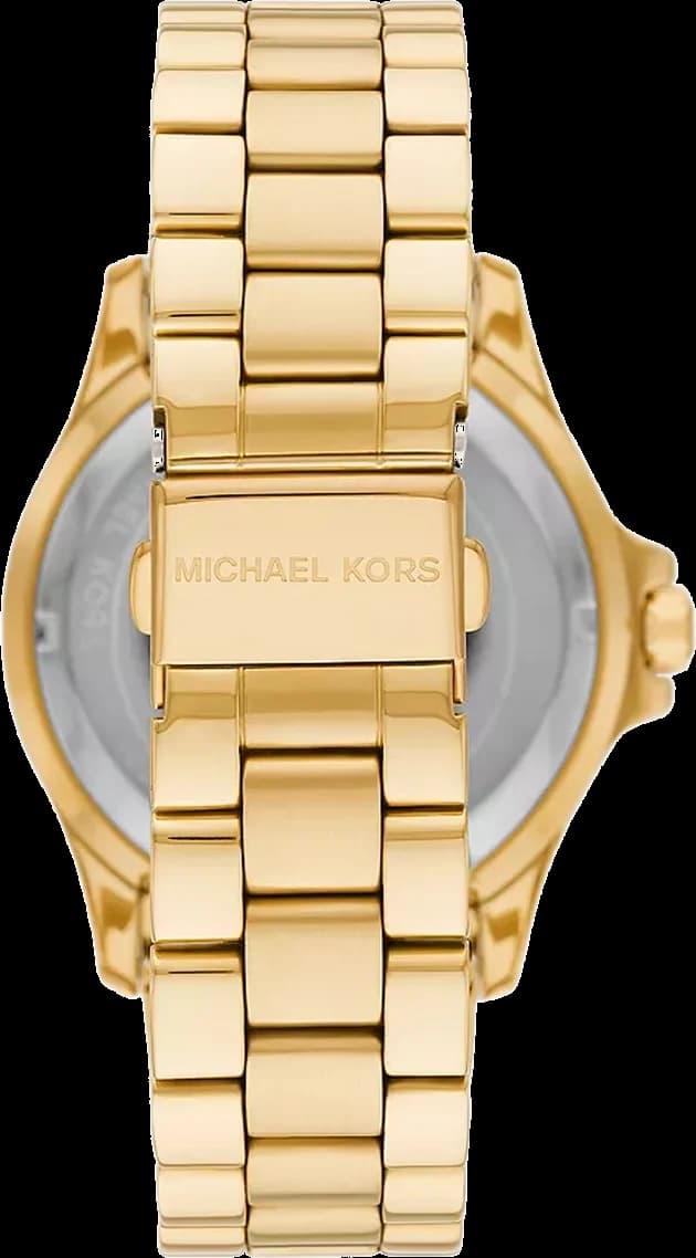 Gros plan sur le cadran nacre de la Michael Kors MK7401