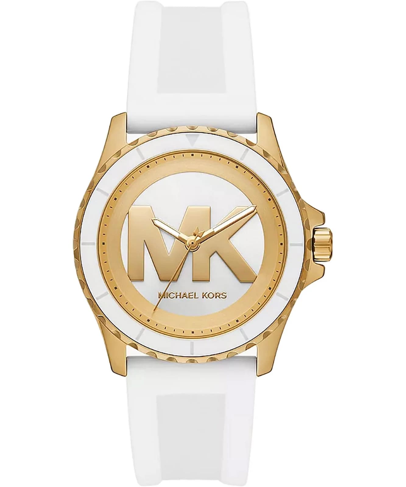 Montre Michael Kors MK7535 femme cadran bicolore bracelet silicone