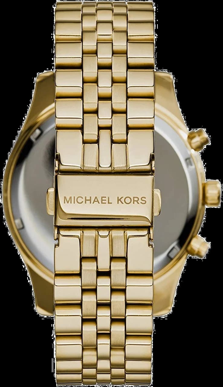 Michael Kors MK8286 côté fond de boîtier or