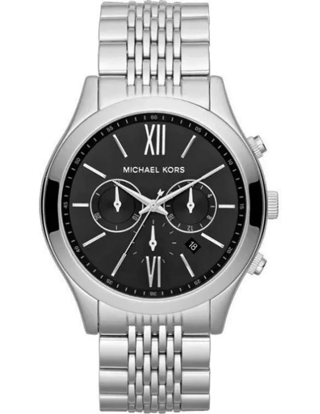 Michael Kors MK8305 vue de côté, bracelet acier